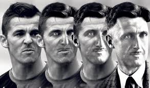Of course former QPR star Joey Barton is the true inheritor of Orwell's mantle