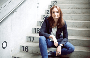 Martina Olbertova using semiotics to suggest she's younger than she really is